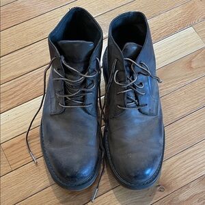 Men's Brown Leather Boots